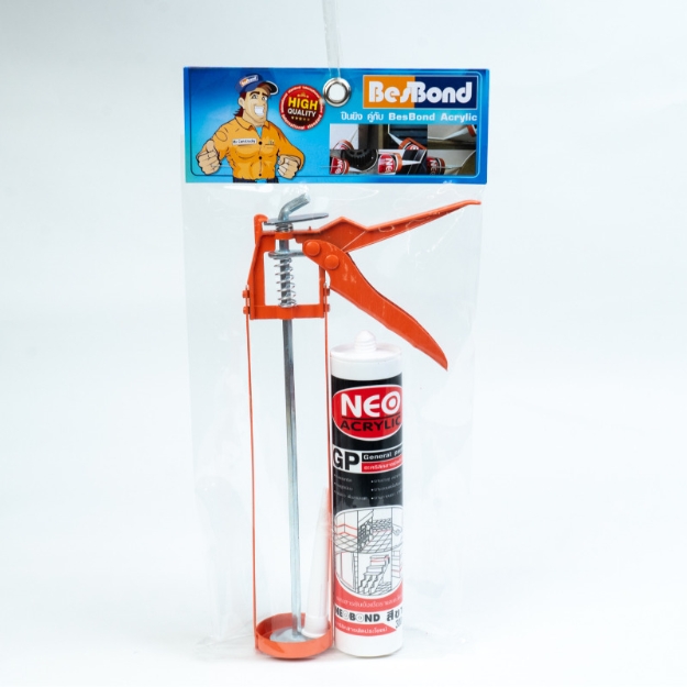 Picture of BESBOND CAULKING GUN WITH ACRYLIC SEALANT